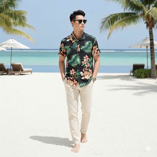 Sơ mi nam. Chất COTTON LỤA , mịn , thoáng thấm hút ok.