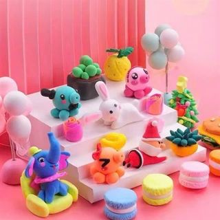 Đất Sét Tự Khô Siêu Nhẹ 12 Màu