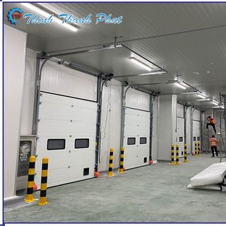 CỬA TRƯỢT TRẦN OVERHEAD DOOR NHẬP KHẨU THEO KÍCH THƯỚC YÊU CẦU