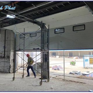 CỬA TRƯỢT TRẦN OVERHEAD DOOR NHẬP KHẨU THEO KÍCH THƯỚC YÊU CẦU