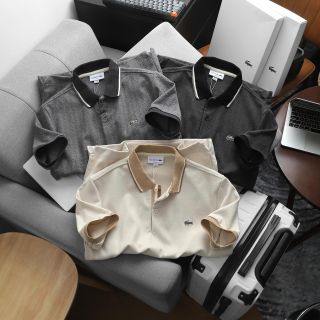 POLO Nam.  Chất cotton gai  dệt kim DÀY DẶN.  Form  slim fill.