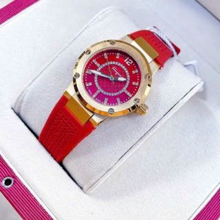 ĐỒNG HỒ NỮ CAO CẤP SALVATHORE F80 FIG DÂY CAO SU NIỀNG THÉP VÀNG