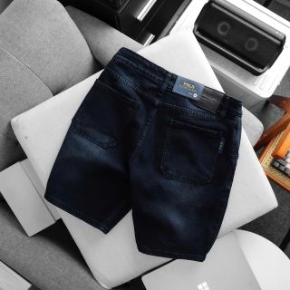 Short Jean nam 5 Colors. Chất jean chính phẩm co giản xịn sò dày dặn fom slim ngang gối.