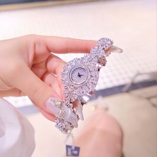 ĐỒNG HỒ NỮ CHÍNH HÃNG FUNMEI F2158 ĐÍNH ĐÁ SWAROSKI FULLBOX HOÁ ĐƠN