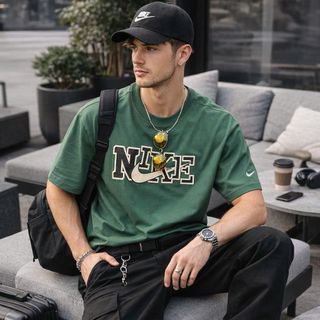 Áo thun nam . Chất liệu: Cotton co giãn 4c cao cấp, bền đẹp.