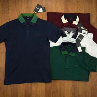 POLO  NAM COTTON 4C  PIQUE  NEW.  Chất tổ ong gai PIQUE  Dày Dặn.
