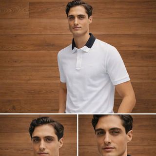 POLO  NAM COTTON 4C  PIQUE  NEW.  Chất tổ ong gai PIQUE  Dày Dặn.