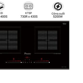 Bếp Từ Đôi Prato PT-2396 Nhập Thái Lan