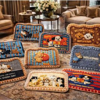 Thảm Lông Cừu Hình Ngựa Mới 40x60cm