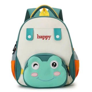 BALO ĐI HỌC CHO BÉ TRAI & BÉ GÁI – HÌNH THỎ DÂU, ẾCH HAPPY CUTE - PIPI STORE