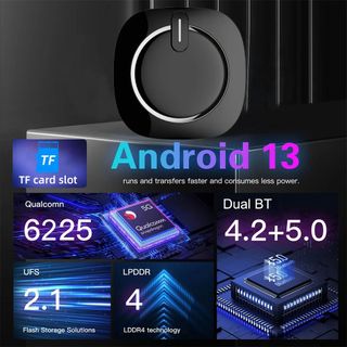 [MỚI 2025] Android box ô tô GT7S, Qualcomm 6225 8 nhân max speed 2.4GHz | HAPPY JOURNEYS