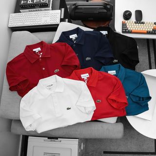 POLO NAM 6 COLOR. Chất cotton Quảng Châu mền  , mịn, đẹp, thấm hút tốt.