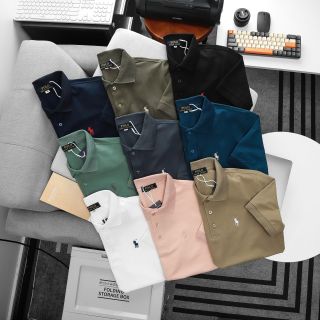 Áo thun polo nam.   Chất vải cotton quique co giãn thoải mái, cao cấp.