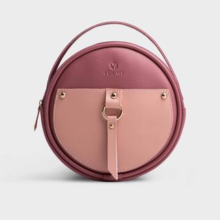 Túi đeo chéo nữ Yuumy YN65HR màu hồng ruốc