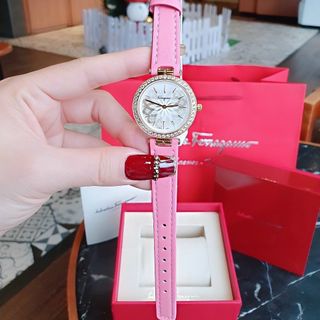 QUỐC TẾ PN ĐỒNG HỒ NỮ CAO CẤP SALVATHORE DÂY DA MẶT SAPHIRE FULLBOX