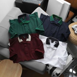 POLO  BOSS COTTON 4C  PIQUE  NEW.  Chất tổ ong gai PIQUE  Dày Dặn.