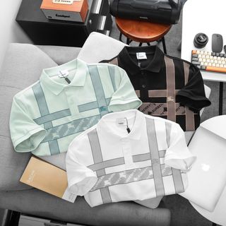 Áo thun polo nam. Vải Hãng dư cao cấp, sợi cotton dệt mềm mịn cấu thành chất vải có độ dày vừa phải.