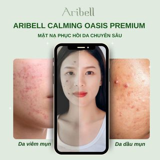 MẶT NẠ PHỤC HỒI KHÁNG VIÊM DA CAO CẤP ARIBELL CALMING OASIS MASK