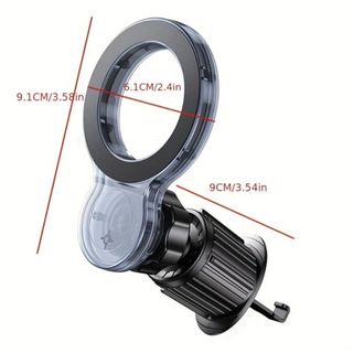 Magsafe Giá đỡ điện thoại trên ô tô nam châm kẹp gắn cửa gió điều hoà xoay 360 nhỏ gọn tiện lợi