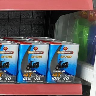 Nhớt xe số WINDSPEED GP900 4T 5W40, nhập khẩu từ Vương quốc dầu mỏ UAE 1L