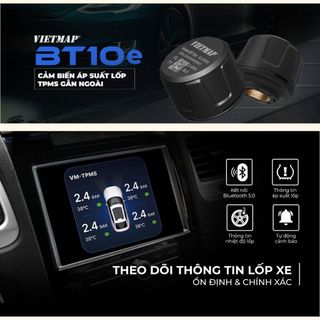 Cảm biến áp suất lốp TPMS bluetooth Vietmap BT10