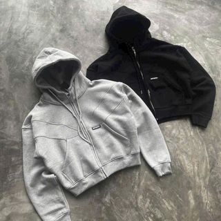 Áo Khoác Chống Nắng Unisex Chất Thun Nỉ Dày Mịn - Kiểu Dáng Boxy