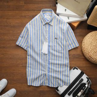 SƠ MI TAY NGẮN LINEN NEW.   Chất cotton LINEN Slim Fill.