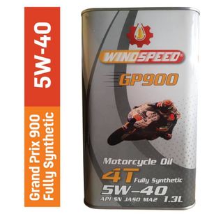 Nhớt xe số WINDSPEED GP900 4T 5W40, nhập khẩu từ Vương quốc dầu mỏ UAE 1.1L