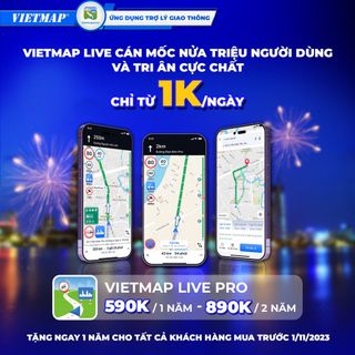Key bản quyền Vietmap Live Plus