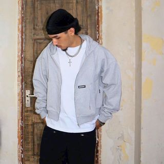 Áo Khoác Chống Nắng Unisex Chất Thun Nỉ Dày Mịn - Kiểu Dáng Boxy