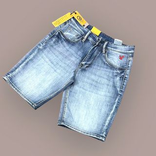 Sọt jeans. Vải dày  , co giãn.
