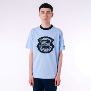 Mẫu áo Cotton 4c nhà cá, chất vải mềm mịn phối màu bo cổ chuẩn hãng.