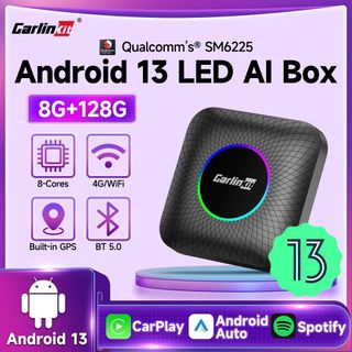 Android Box Carlinkit Tbox Ambient Android 13, RAM 4GB/8GB, ROM 64GB/128GB, chip QC6225