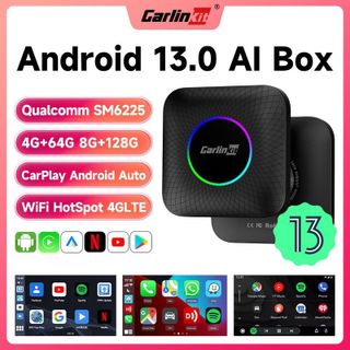 Android Box Carlinkit Tbox Ambient Android 13, RAM 4GB/8GB, ROM 64GB/128GB, chip QC6225