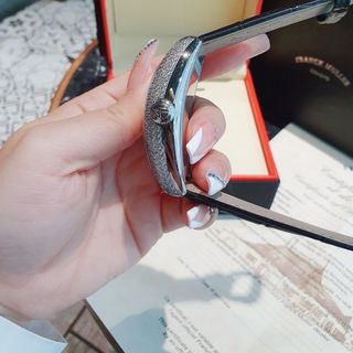 ĐỒNG HỒ NAM SIÊU CẤP PRANCK VIỀN XOÀN DÂY DA MÁY CƠ LỘ MÁY