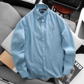 Sơ mi Dài Tay nam. Chất vải Denim Cotton, Mình vải mỏng vừa tay, mềm mịn mắc thoải mái.