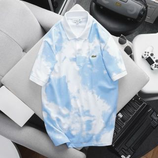 Áo thun polo nam. Chất 100% cotton 4c , vải cá sấu , bo dệt , in hoạ tiết đám mây tinh tế .