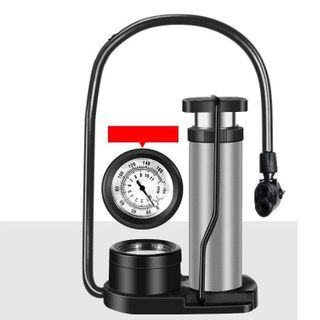 BƠM XE ĐẠP CHÂN ĐỨNG FOOT PUMP MẶT TRÒN