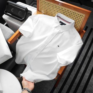 Sơmi Ngắn Tay nam Full 6 Colors.  Chất liệu vải Oxford chính phẩm xịn mịn, logo thêu.