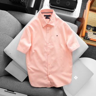 Sơmi Ngắn Tay nam Full 6 Colors.  Chất liệu vải Oxford chính phẩm xịn mịn, logo thêu.