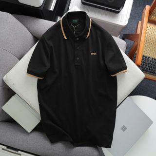 Polo B.O.O.S cổ viền  Chất cá sấu 2 chiều mềm mịn, thoáng mát.