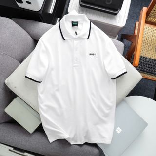 Polo B.O.O.S cổ viền  Chất cá sấu 2 chiều mềm mịn, thoáng mát.