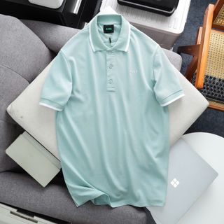 Polo B.O.O.S cổ viền  Chất cá sấu 2 chiều mềm mịn, thoáng mát.