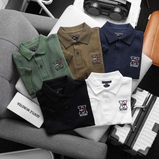 Áo thun nam. Chất cá sấu cotton 100% vải nhập , k quá dầy cũng k quá mỏng, vừa phải mịn nhe , form slim.