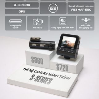 [2025] Camera Hành Trình Vietmap S720 4K Mới Nhất 2025 - Cảnh Báo Giao Thông, Điều Khiển Giọng Nói