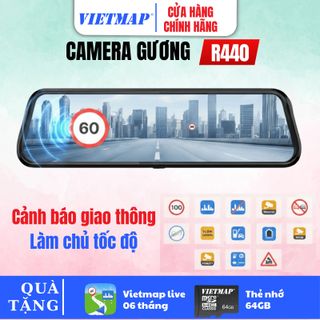 [2025] Camera Hành Trình Vietmap R440 Ghi Hình 4K, Cảnh Báo Thông Minh, Lái Xe An Toàn