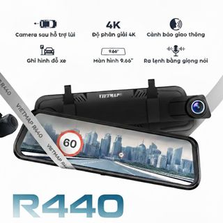 [2025] Camera Hành Trình Vietmap R440 Ghi Hình 4K, Cảnh Báo Thông Minh, Lái Xe An Toàn