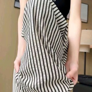 Quần dài ống rộng kẻ sọc , vải đũi xốp mềm mát , dài quần 98 - 102cm