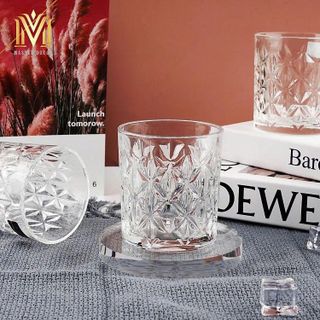 BỘ 6 LY THUỶ TINH WHISKY 340ML KB032-2 (T8)