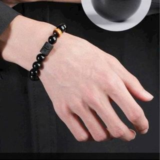 Chuỗi đeo tay đen đá thạch anh 10ly 15k rẻ xinh sang trong